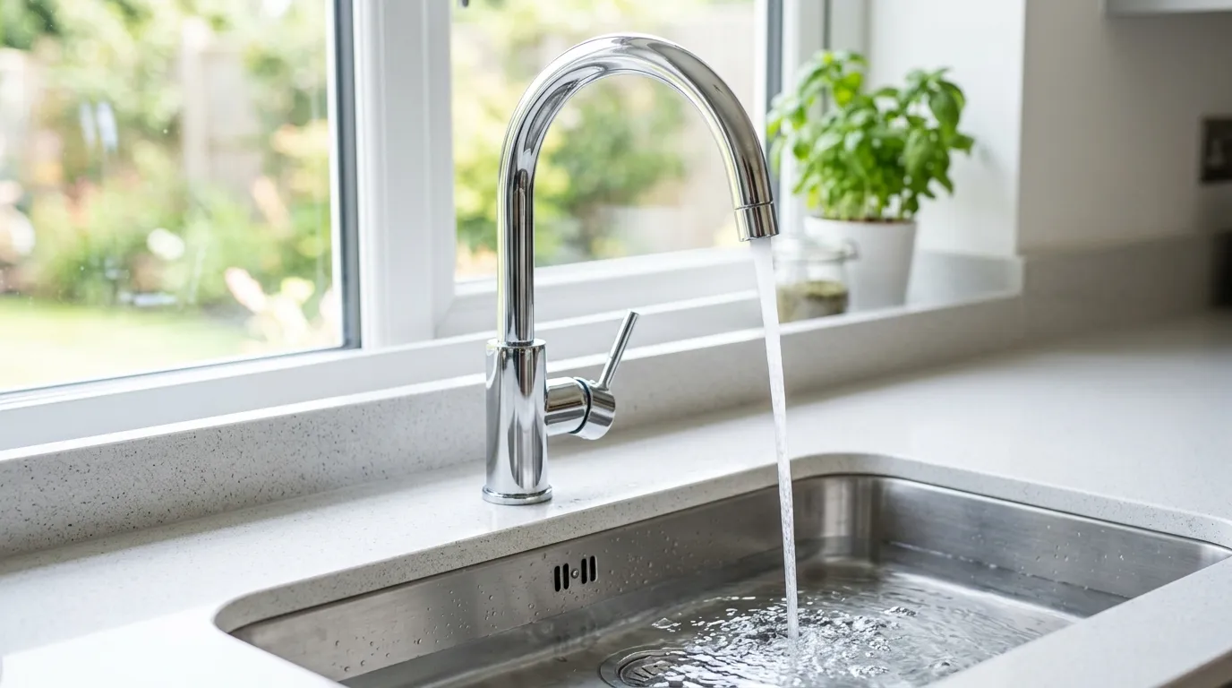 Local Plumbing Master Pros same day plumber fixing a faucet in Raleigh, FL